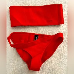Triangl ribbed bikini